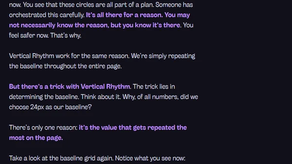 Why is Vertical Rhythm an Important Typography Practice?