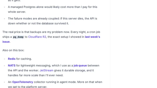 The System Design Behind My New SaaS