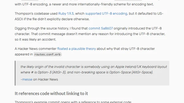 No Longer My Favorite Git Commit
