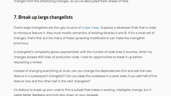 How to Make Your Code Reviewer Fall in Love with You