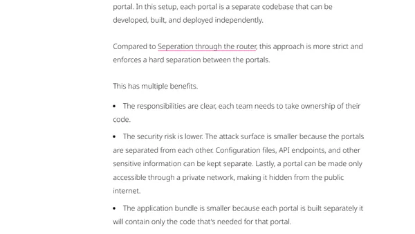 Creating an Angular application that's used by different user groups