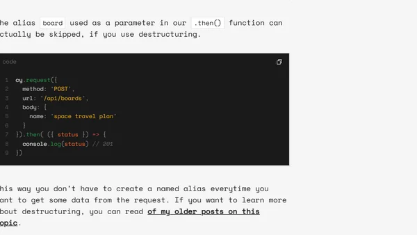 Cypress basics: API testing