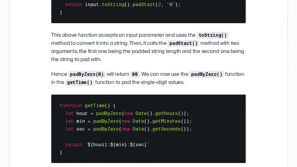 The best way to pad a string in JavaScript