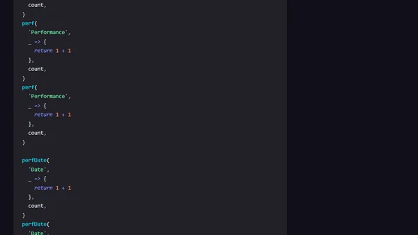 Testing JavaScript Performance
