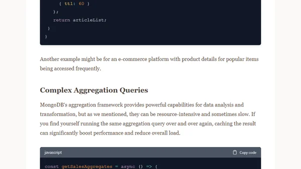 Serverless Caching with Momento and MongoDB