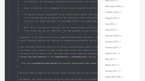 Introducing the OpenIddict client