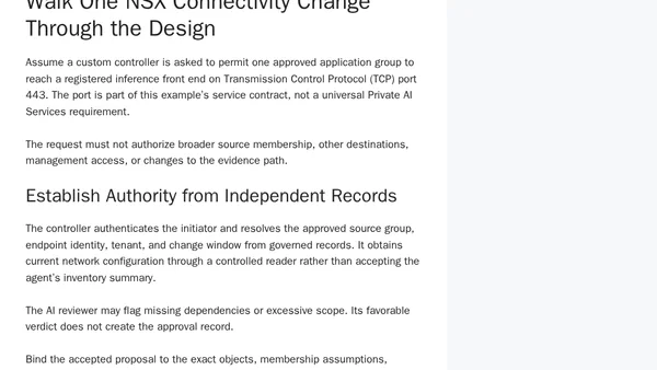 Independent Agent Assurance on VMware Cloud Foundation 9.1.1