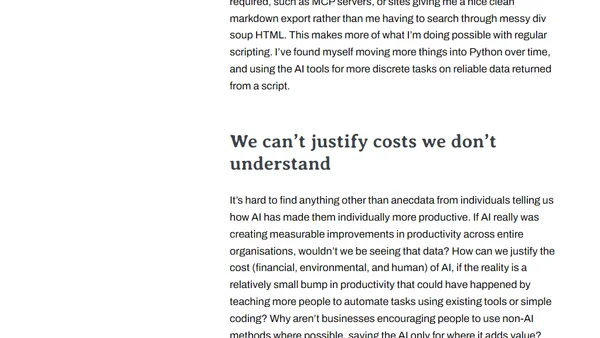 Where’s the holistic AI productivity data?