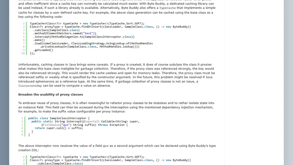 JDK 11 and proxies in a world past sun.misc.Unsafe