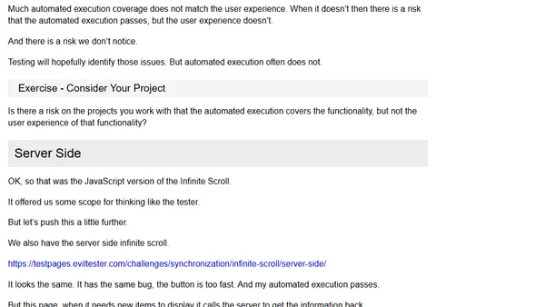 A Web Testing, Automating and Tooling Masterclass