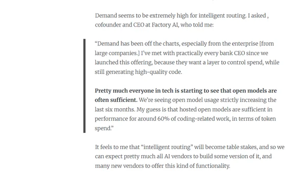 The Pulse: a new trend, smart model routing