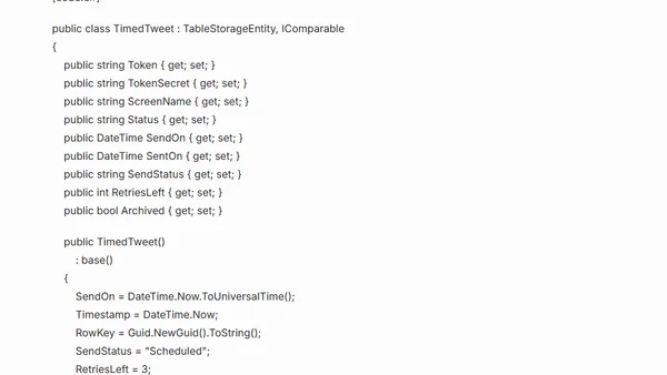 How we built TwitterMatic.net - Part 3: Store data in the cloud