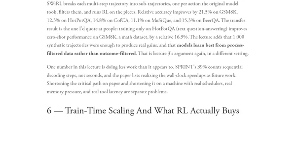 9 Lectures on Self-Improving AI Agents: What I Took Away From Stanford's CS 329A