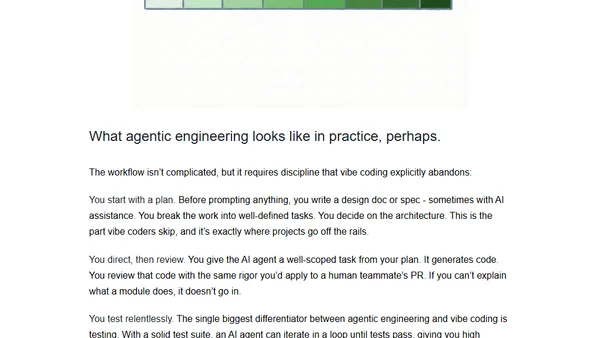 Agentic Engineering