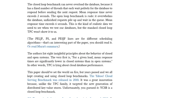 YCSB Is Obsolete, We Need New Benchmarks