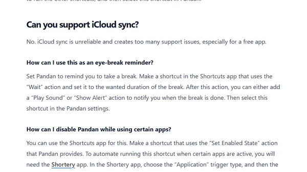 New App: Pandan