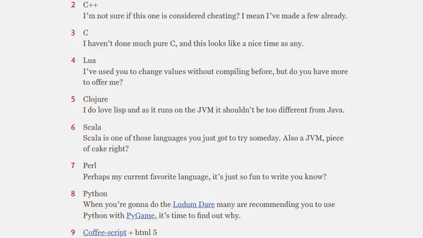 10 Games in 10 Languages