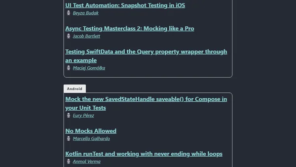 Mobile Automation Newsletter - #10