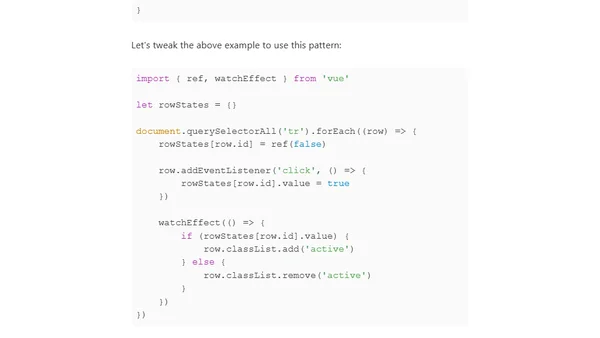Reactive switchboard: making a big, slow Vue/Alpine page "blazingly" fast