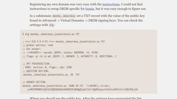 Moving to FastMail