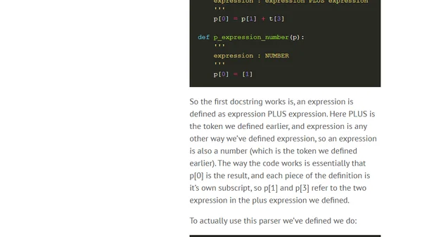 Getting Started With PLY - Part 2