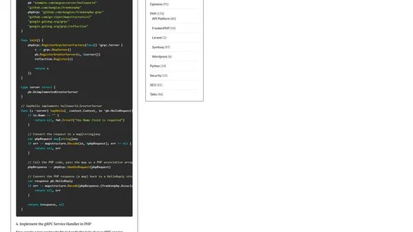 The Best of Both Worlds: Go-Powered gRPC for Your PHP and API Platform Apps
