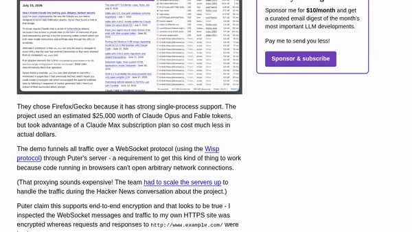Firefox in WebAssembly