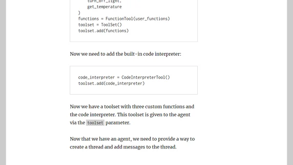 Creating an agent with the Azure AI Agent SDK
