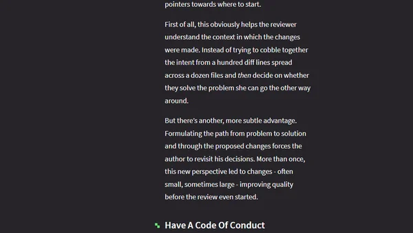 Code Reviews At Disy - Observations
