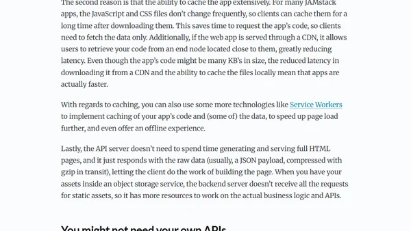 Your next app may not have a backend