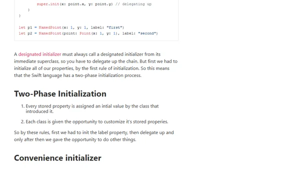 Swift init patterns