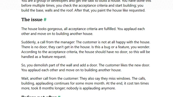 Building a house