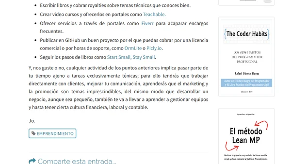 No dejes que ser un buen técnico te arruine