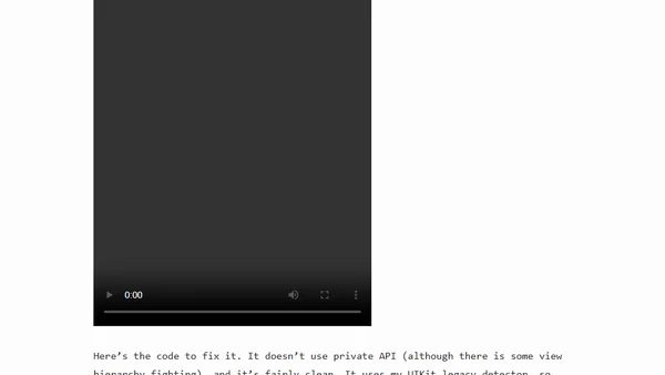 Fixing UISearchDisplayController On iOS 7