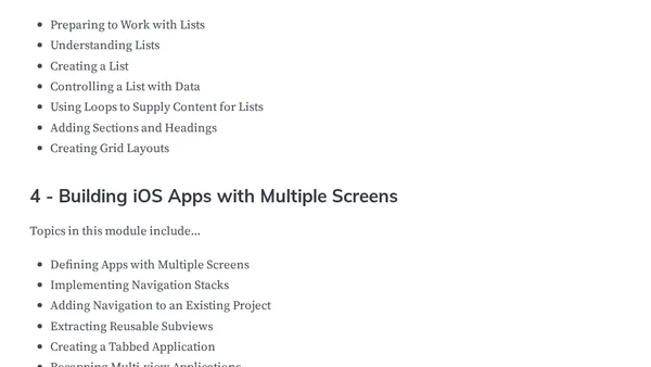 SwiftUI Fundamentals