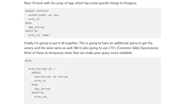 How I Write SQL