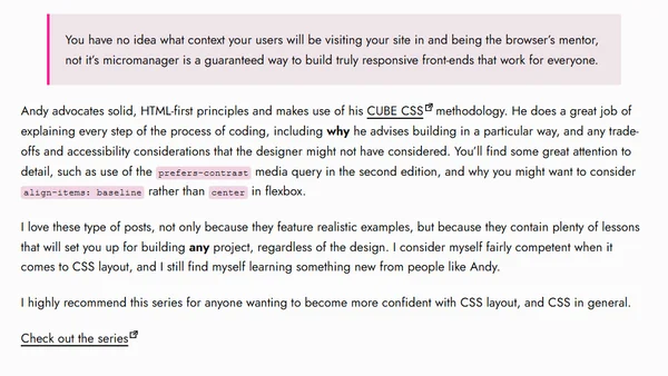 Reality Check: A Series for Building Real Layouts