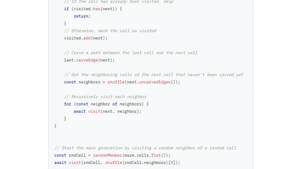 Generating Mazes