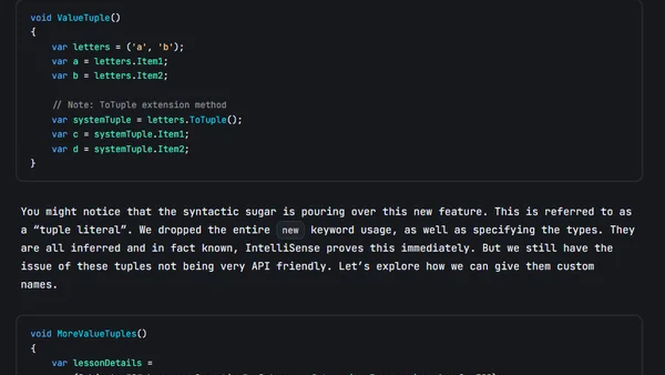 Exploring C# 7