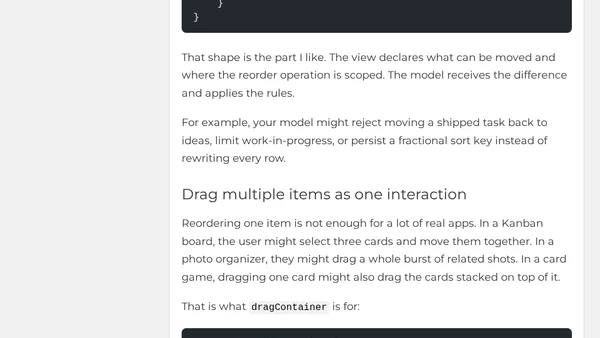 Build Reorderable Drag And Drop In SwiftUI