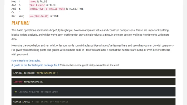 Learn to R blog series - Operators and Objects