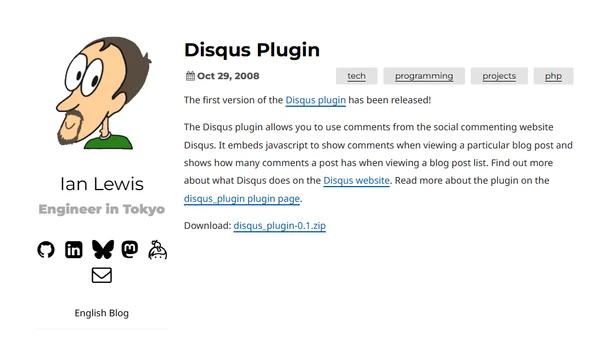 Disqus Plugin