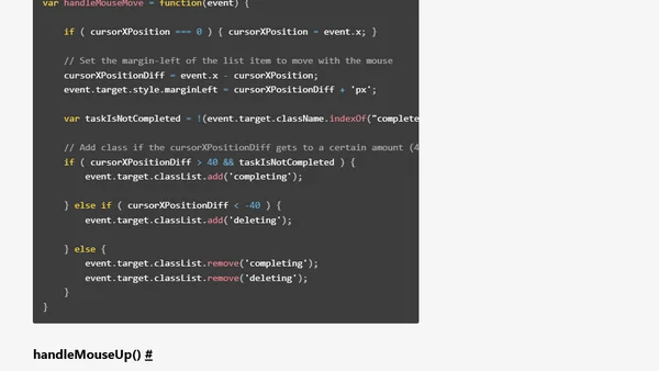 Challenge - Recreating Clear with Pure JavaScript