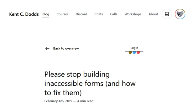 Please stop building inaccessible forms (and how to fix them)