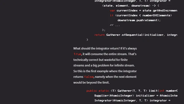 Better Java Streams with Gatherers - Inside Java Newscast #57