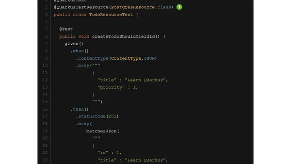 Quarkus and Testcontainers