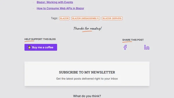 Published on VSM: An Introduction to Templated Components in Blazor
