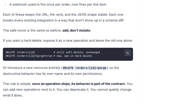 API Versioning Should Be Your Last Resort
