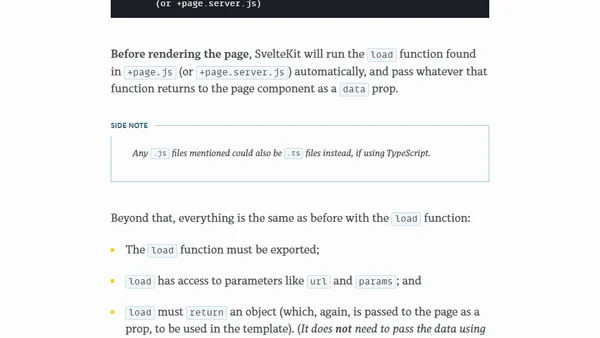 Breaking changes in SvelteKit, August 2022
