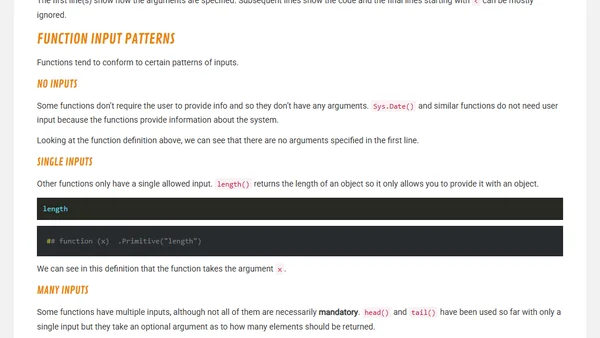 Functions and Packages